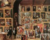 The Gallery Of Archduke Leopold In Brussels - 小大卫·特尼尔斯